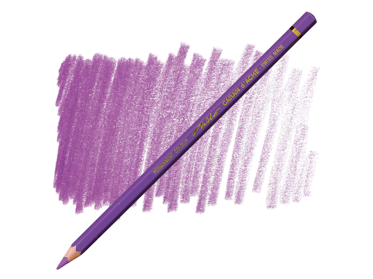 Caran D'Ache - Classic Pablo Pencil Mauve-Fsc Uv 3
