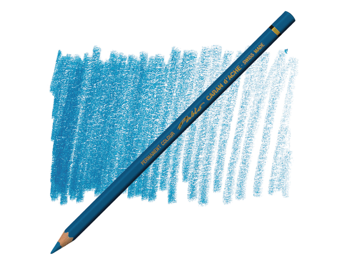 Caran D'Ache - Classic Pablo Pencil Cobalt Blue-Fsc Uv 12