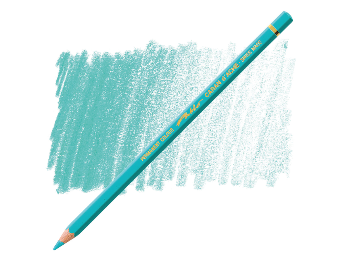 Caran D'Ache - Classic Pablo Pencil Turquoise Green-Fsc Uv 3