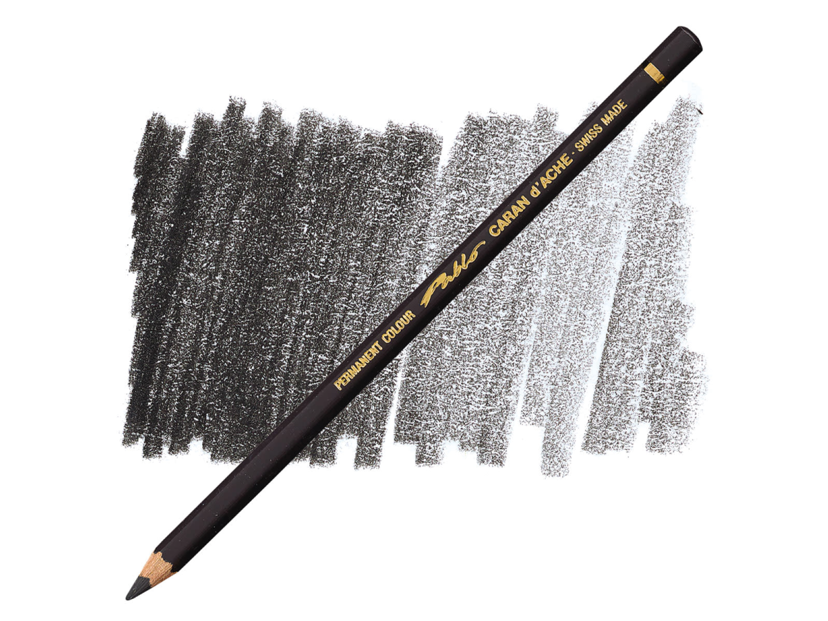 Caran D'Ache - Classic Pablo Pencil Charcoal Grey-Fsc Uv 3