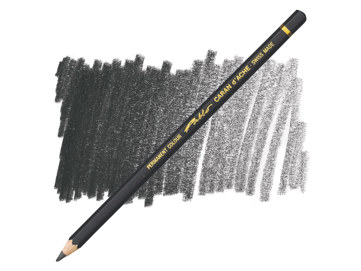 Caran D'Ache - Classic Pablo Pencil Ivory Black-Fsc Uv 3