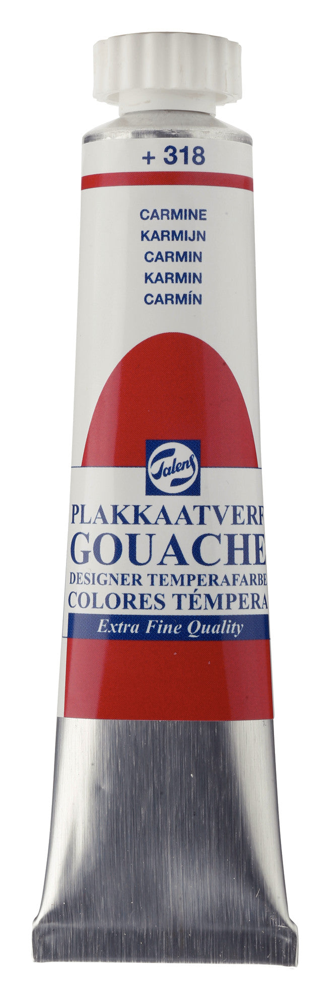 Talens - Gouache Extra Fine Quality Tube 20 Ml Karmijn 318