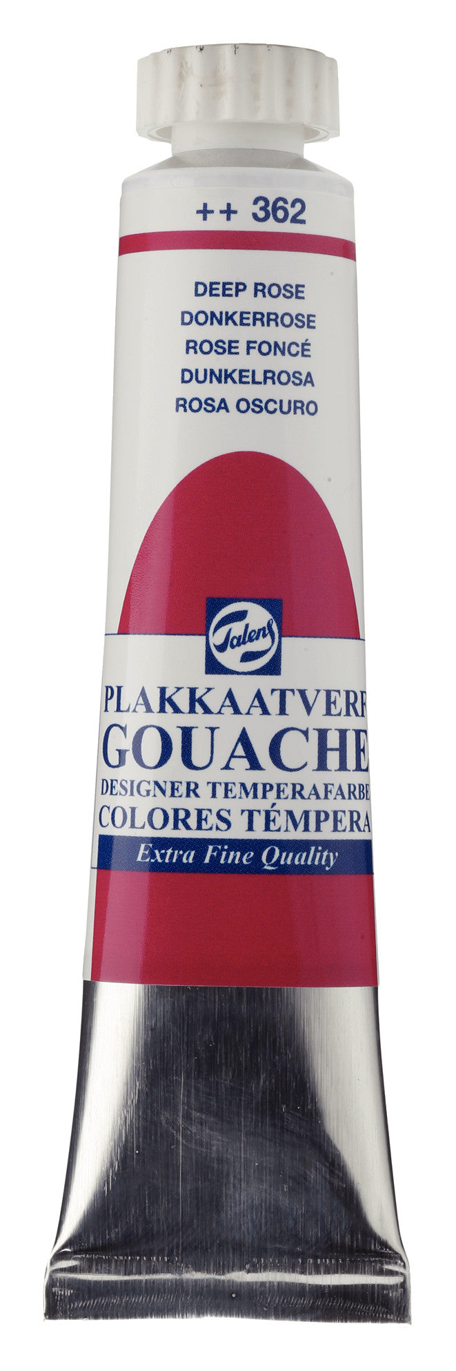Talens - Gouache Extra Fine Quality Tube 20 Ml Donkerroze 362