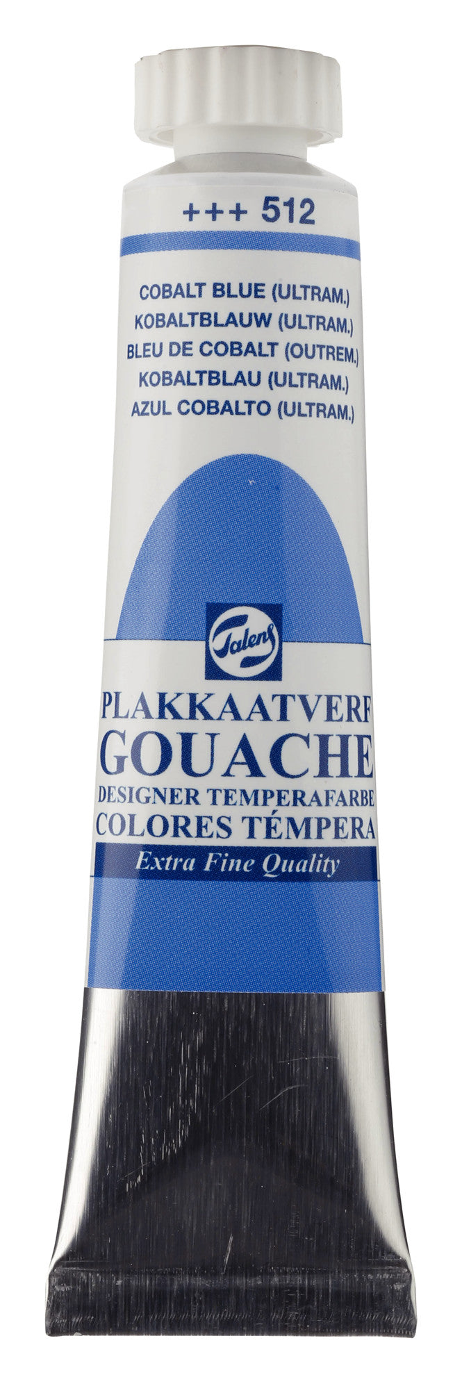 Talens - Gouache Extra Fine Quality Tube 20 Ml Kobaltblauw (Ultramarijn) 512
