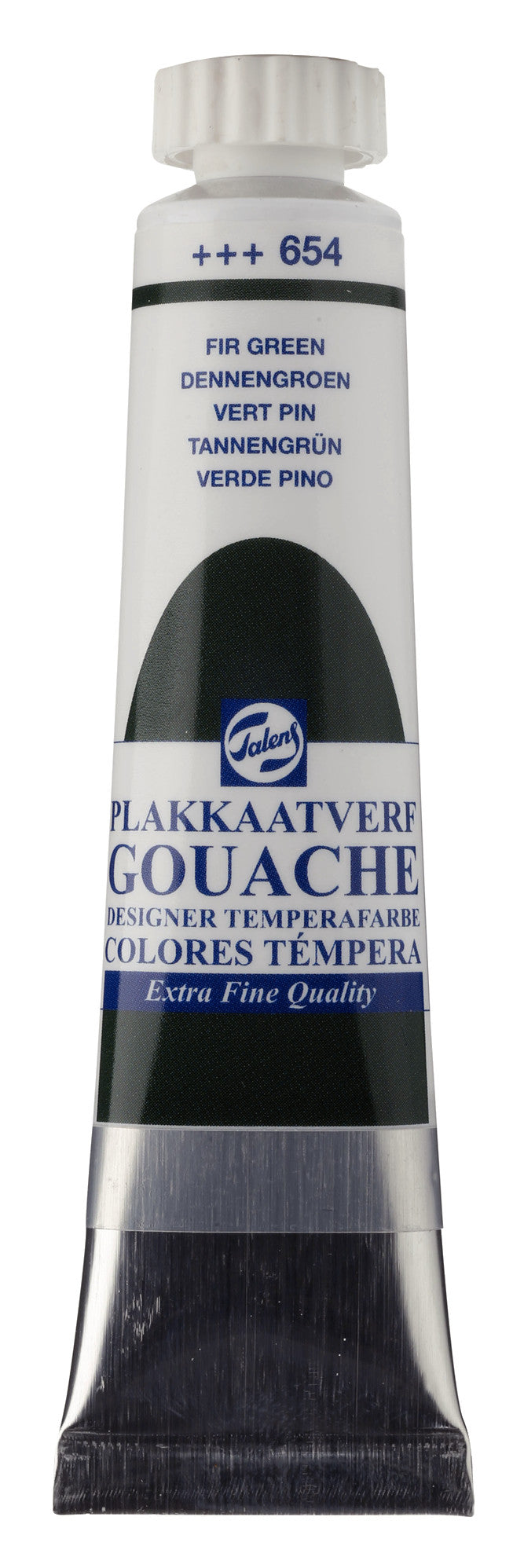 Talens - Gouache Extra Fine Quality Tube 20 Ml Dennengroen 654