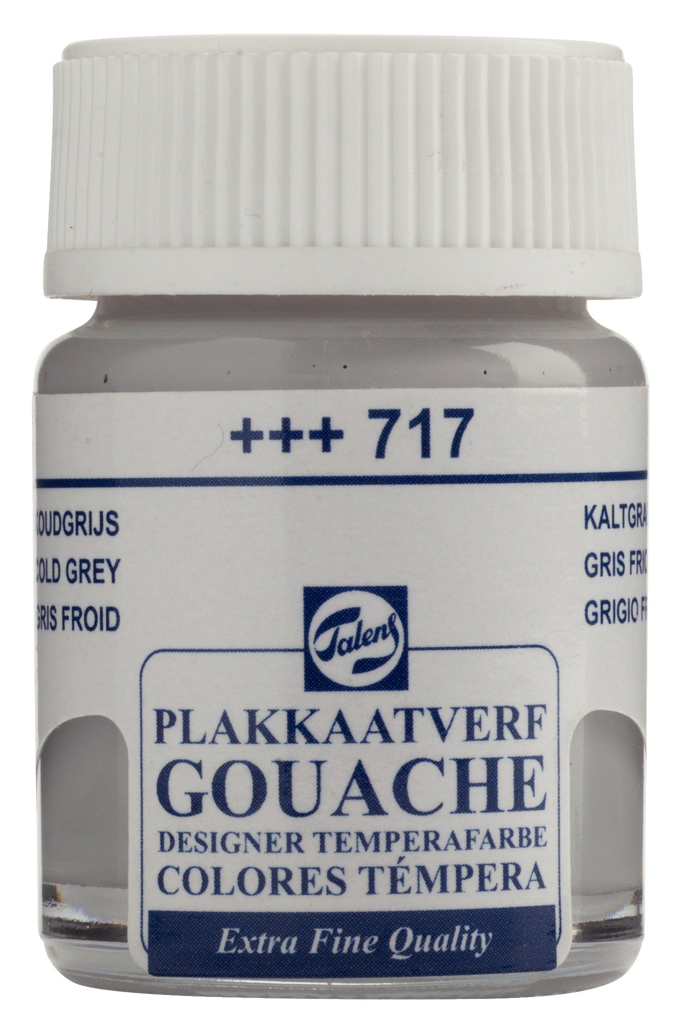 Talens - Gouache Extra Fine Quality Fles 16 Ml Koudgrijs 717