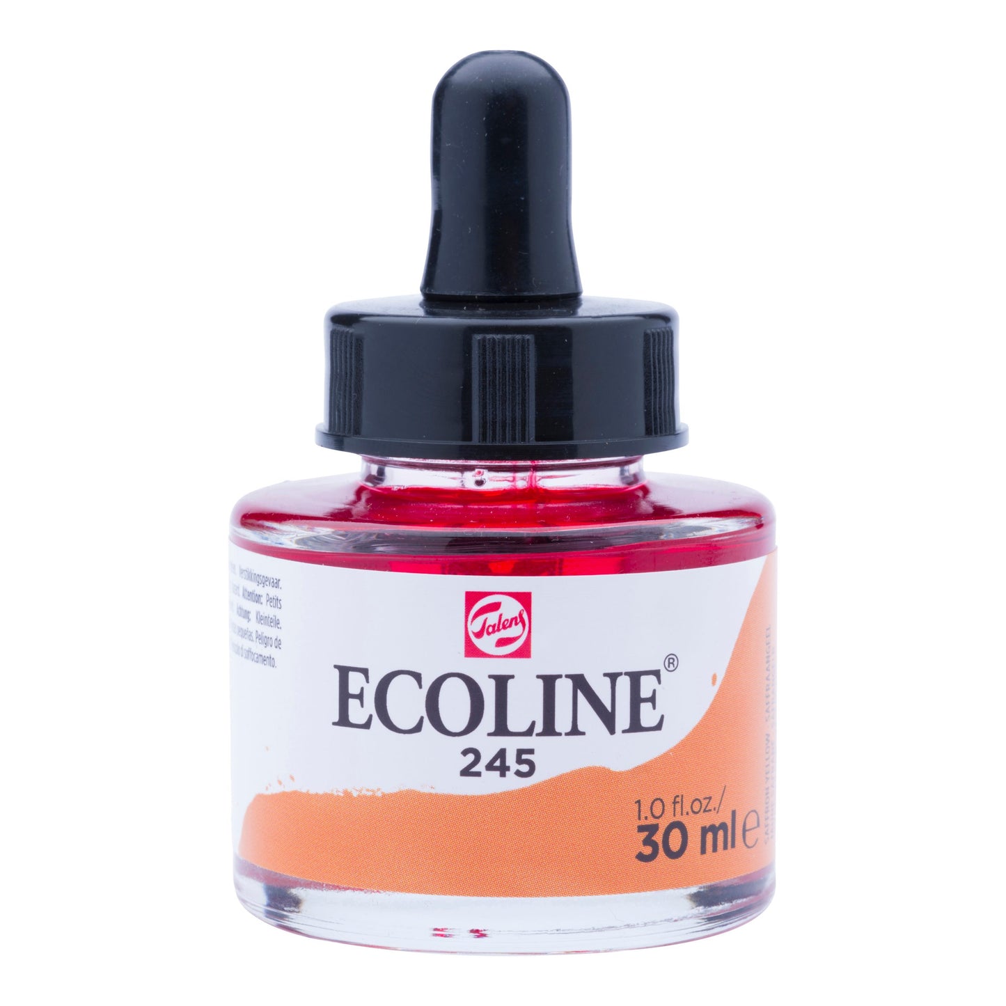 Ecoline - Vloeibare Waterverf Fles 30 Ml Saffraangeel 245