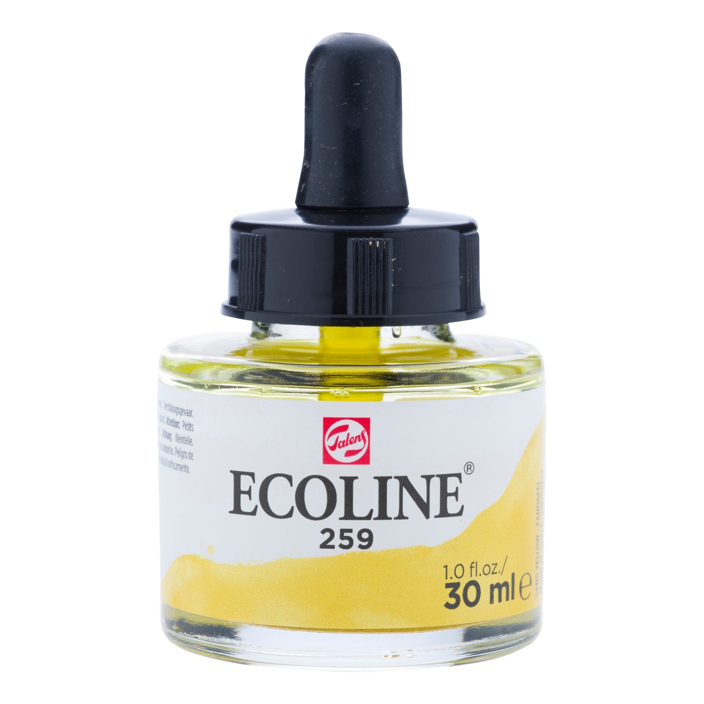 Ecoline - Vloeibare Waterverf Fles 30 Ml Zandgeel 259