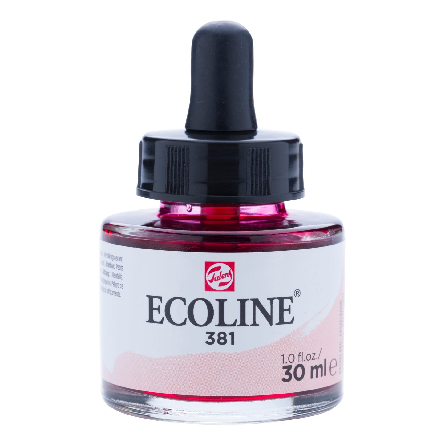 Ecoline - Vloeibare Waterverf Fles 30 Ml Pastelrood 381