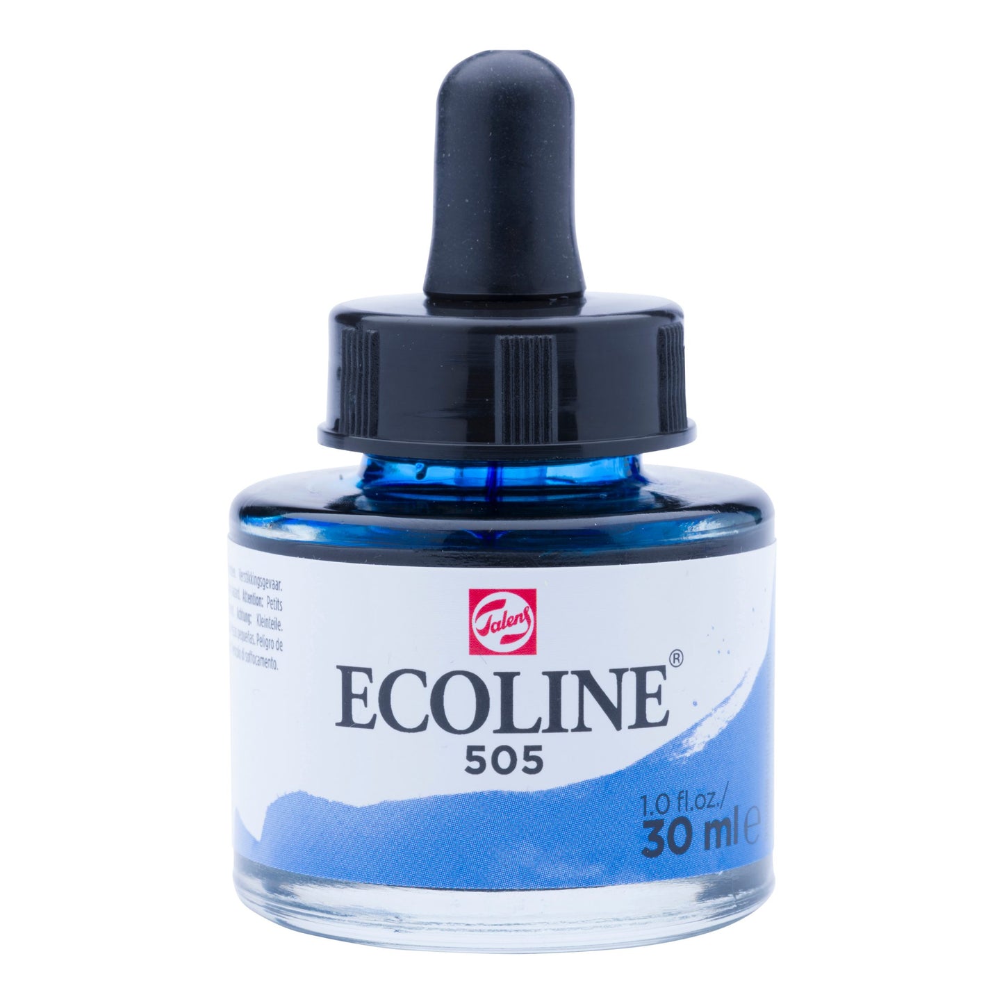Ecoline - Vloeibare Waterverf Fles 30 Ml Ultramarijn Licht 505