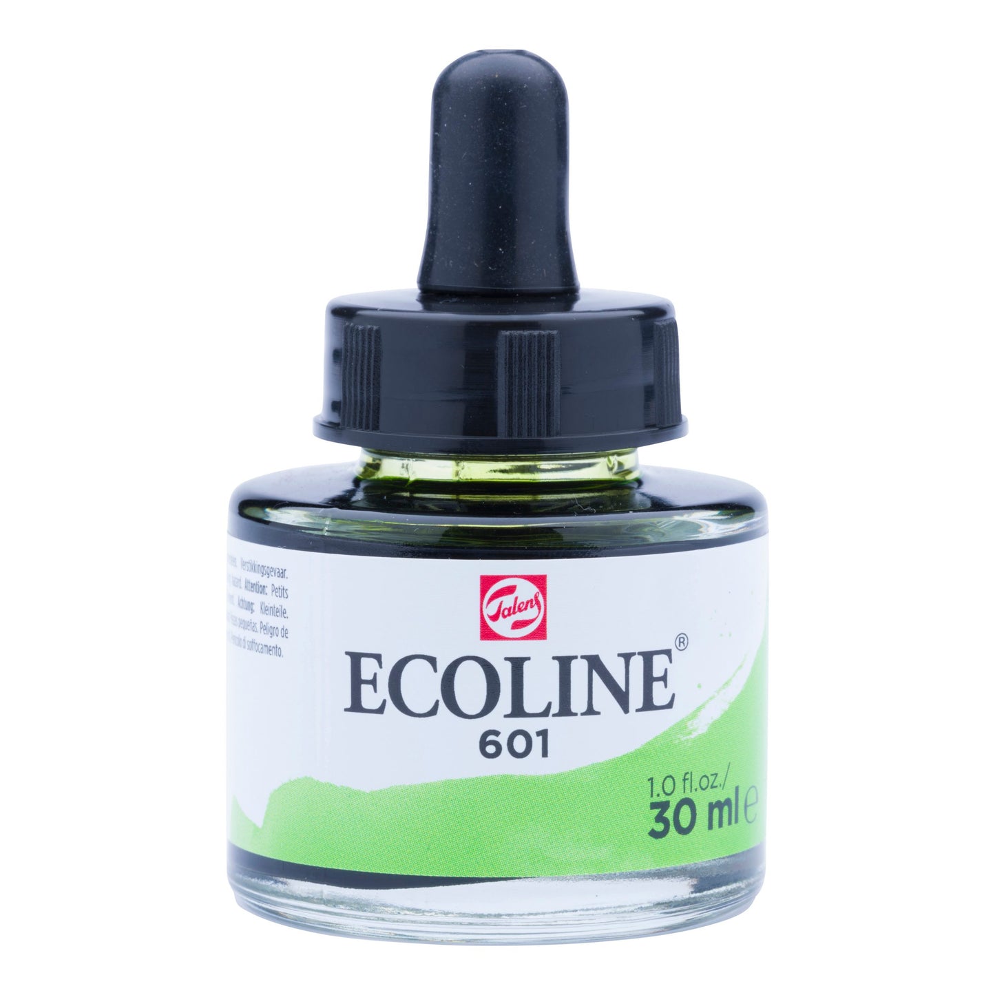 Ecoline - Vloeibare Waterverf Fles 30 Ml Lichtgroen 601