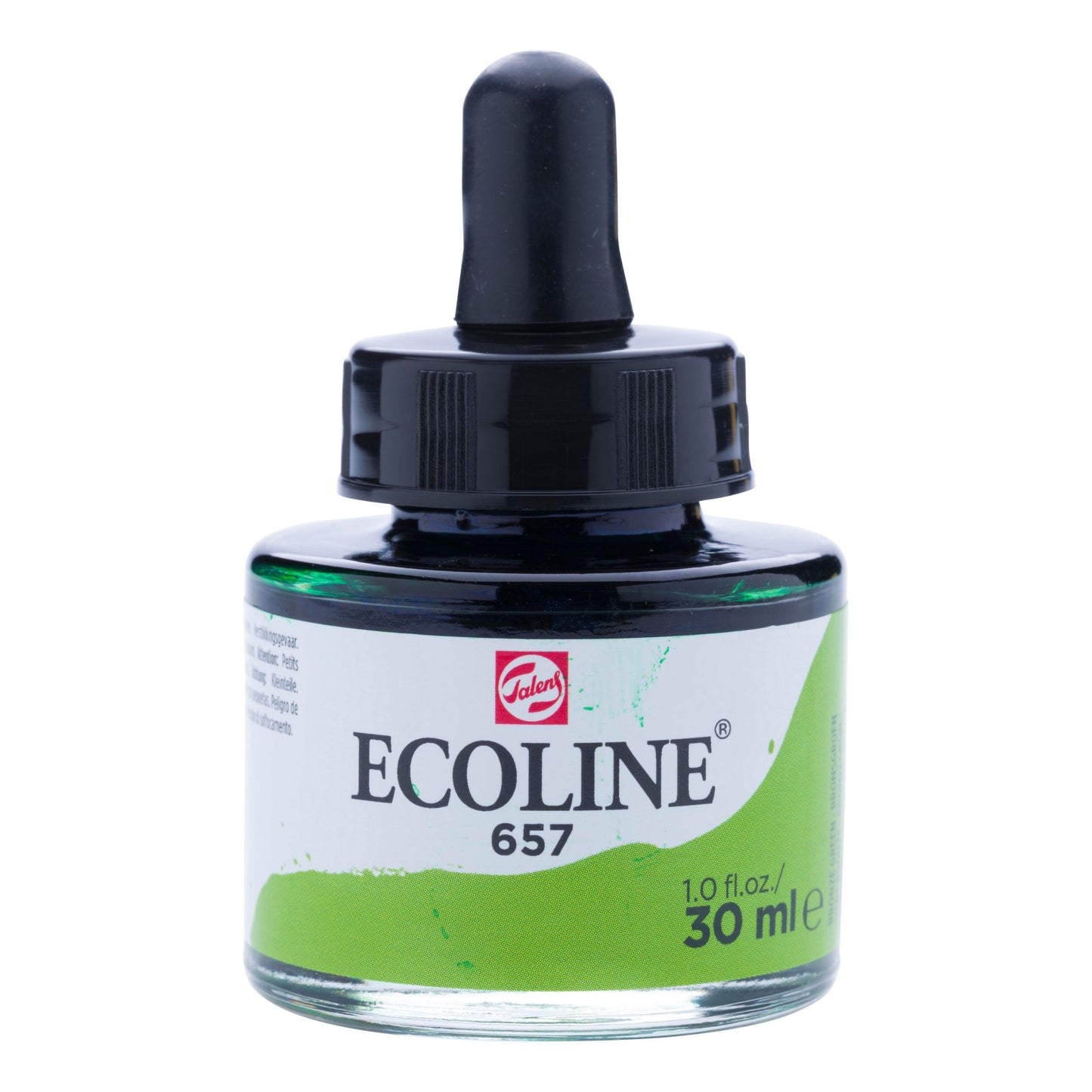 Ecoline - Vloeibare Waterverf Fles 30 Ml Bronsgroen 657
