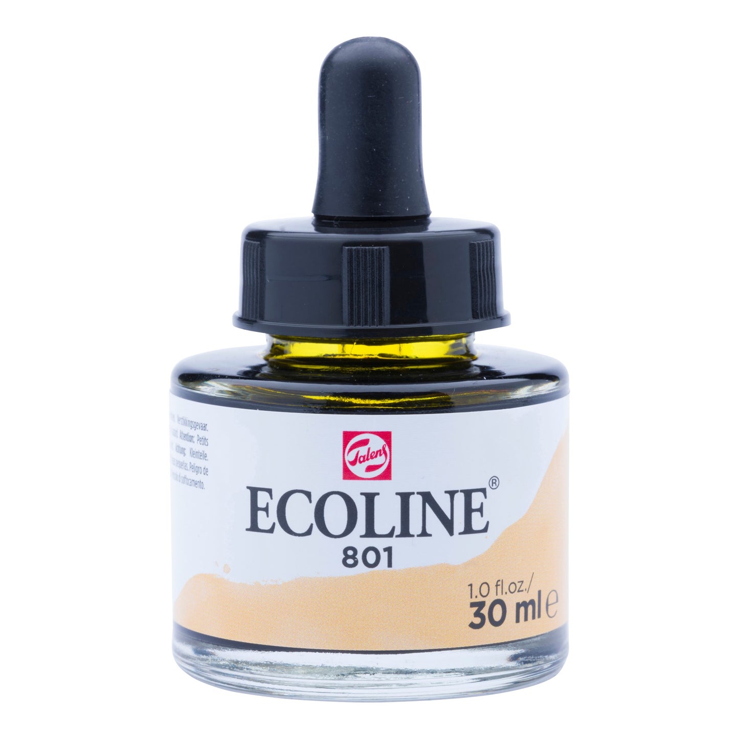 Ecoline - Vloeibare Waterverf Fles 30 Ml Goud 801