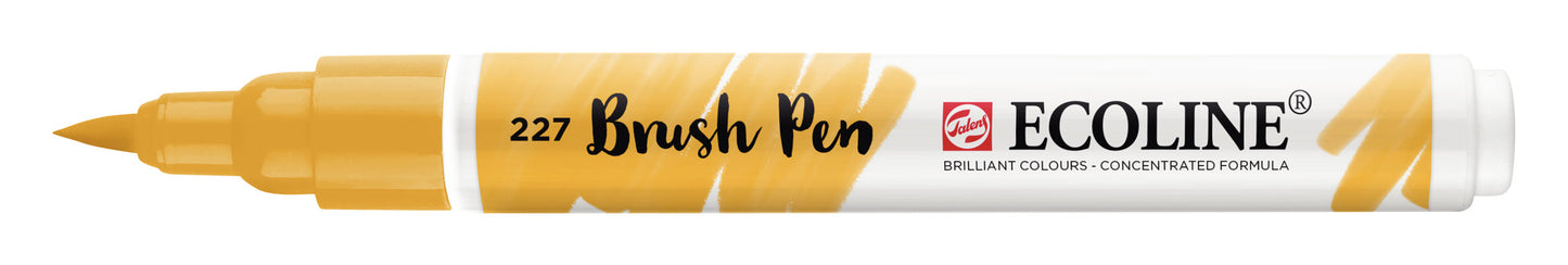 Ecoline - Brush Pen Gele Oker 227