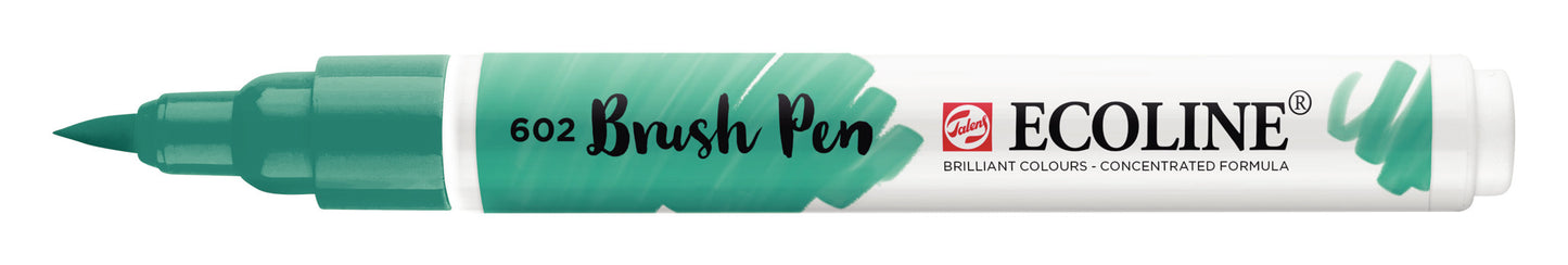 Ecoline - Brush Pen Donkergroen 602
