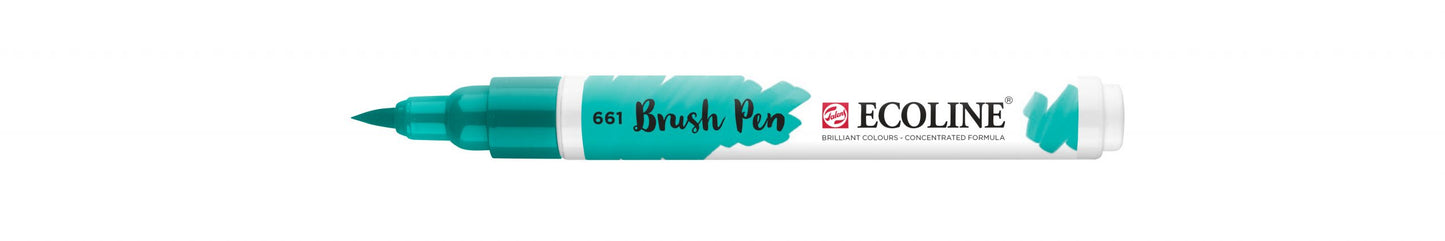 Ecoline - Brush Pen Turkooisgroen 661
