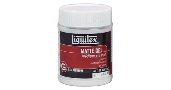 Liquitex - Matte Gel Med 237Ml/8Oz Uv 1