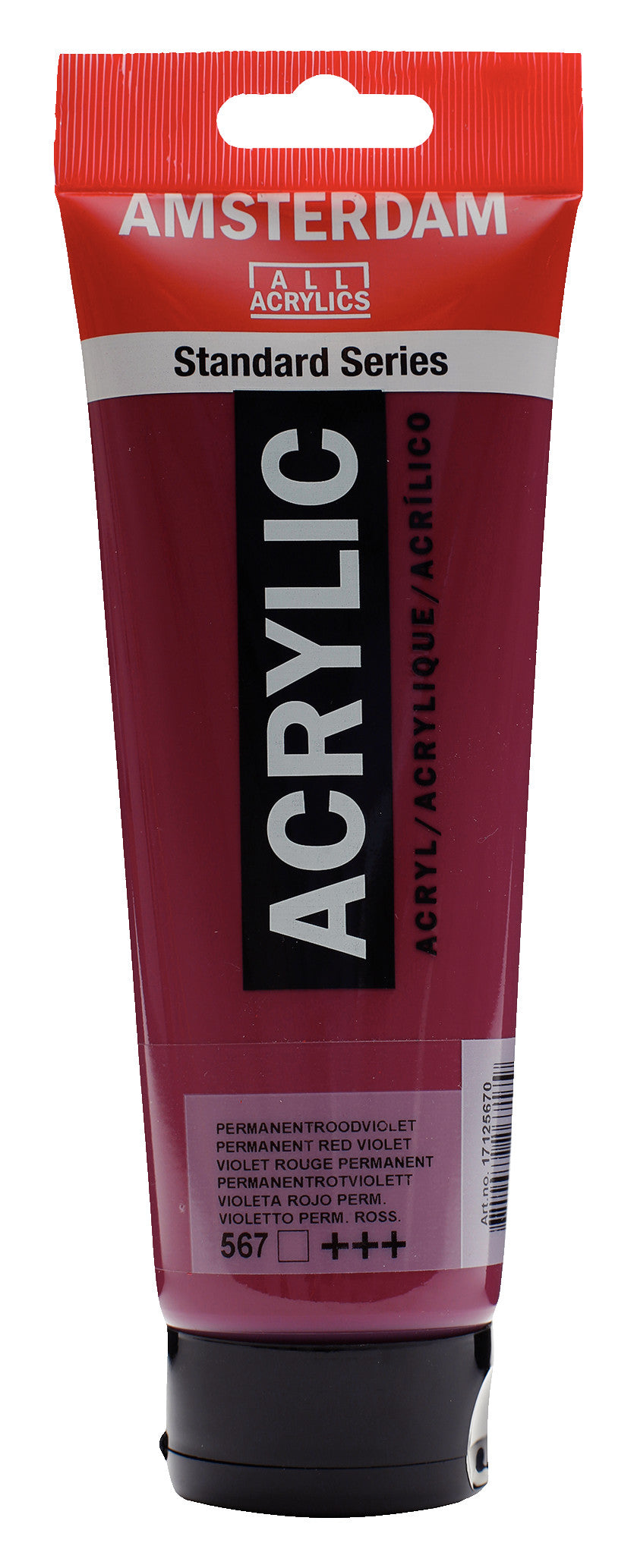Amsterdam - Standard Series Acrylverf Tube 250 Ml Permanentroodviolet 567