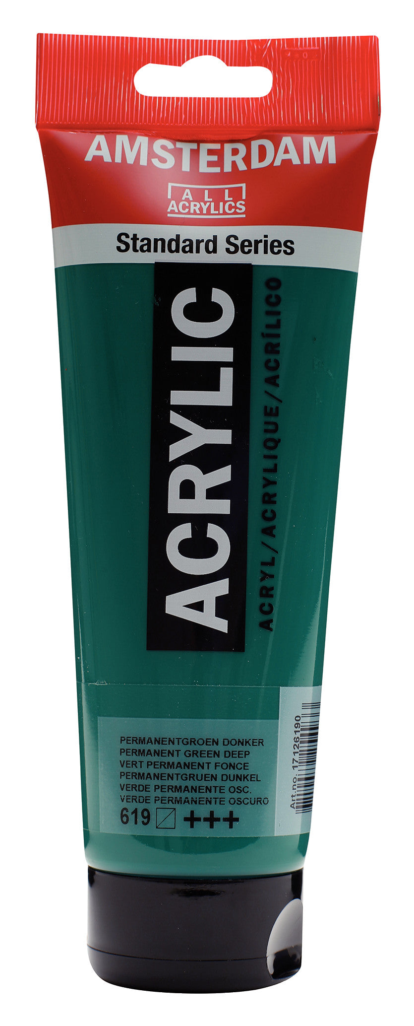 Amsterdam - Standard Series Acrylverf Tube 250 Ml Permanentgroen Donker 619