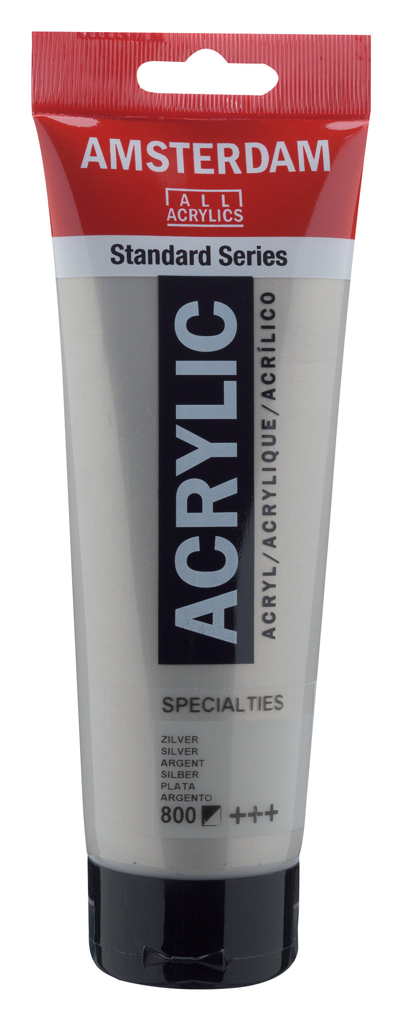 Amsterdam - Standard Series Acrylverf Tube 250 Ml Zilver 800