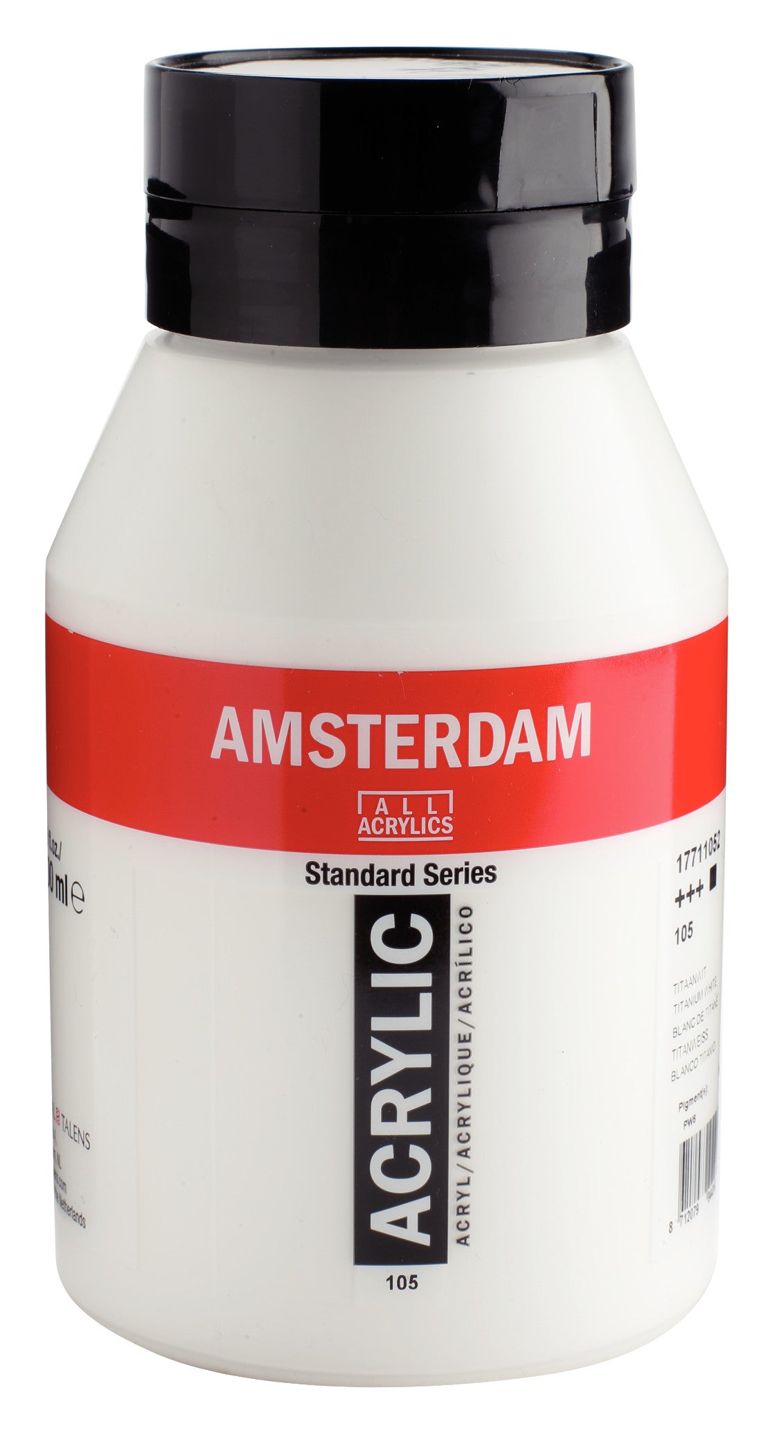 Amsterdam - Standard Series Acrylverf Pot 1000 Ml Titaanwit 105