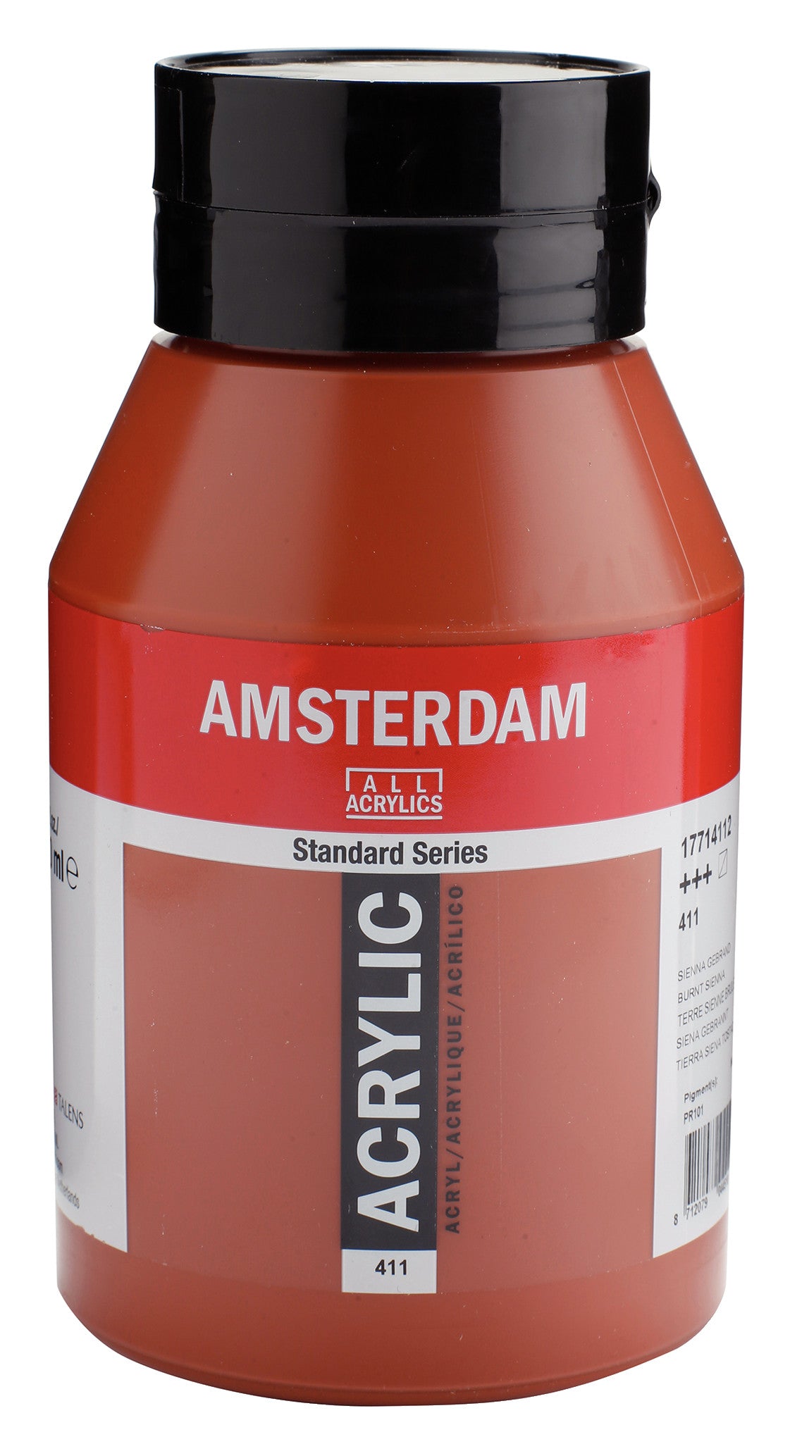 Amsterdam - Standard Series Acrylverf Pot 1000 Ml Sienna Gebrand 411