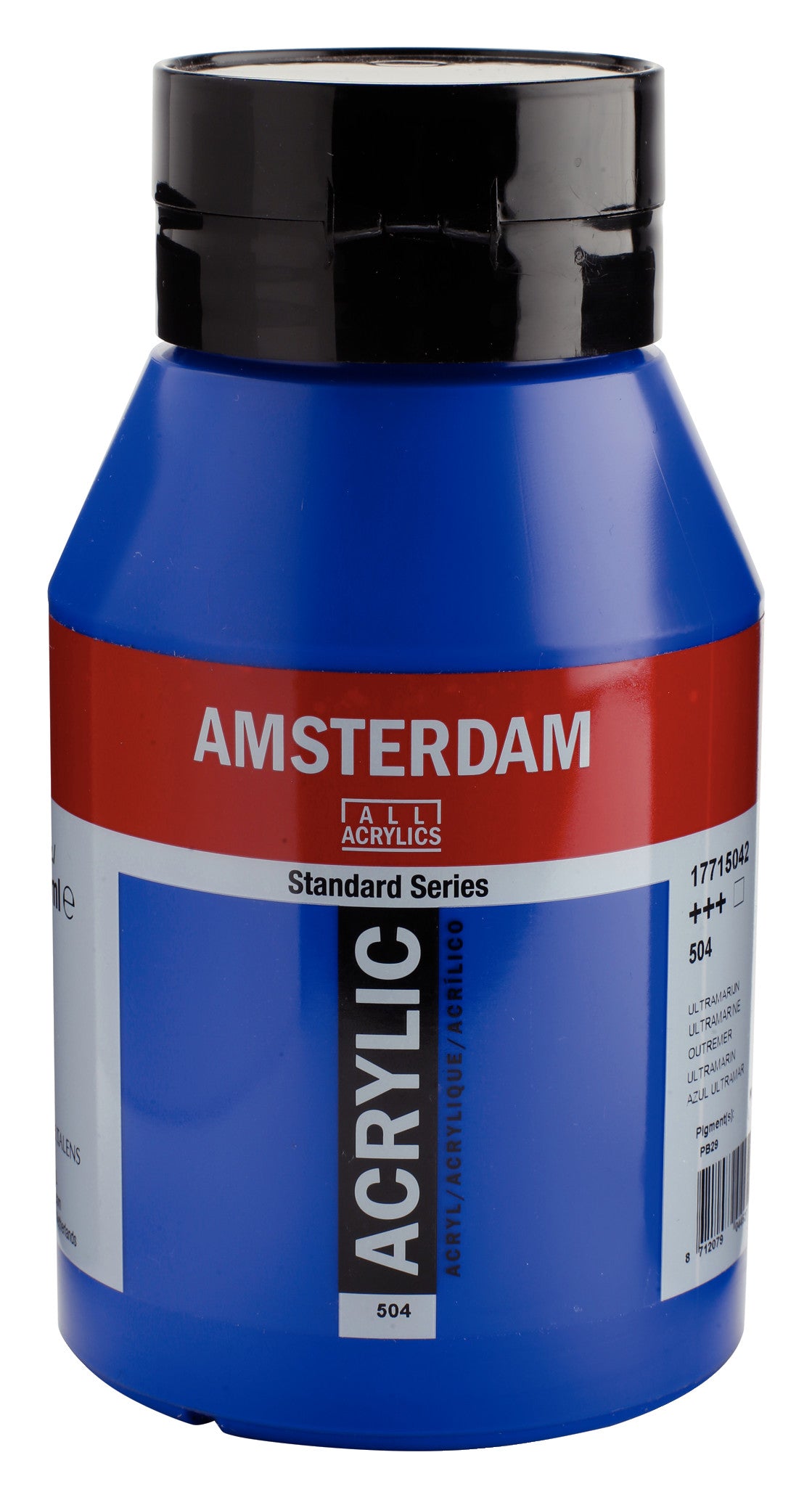 Amsterdam - Standard Series Acrylverf Pot 1000 Ml Ultramarijn 504