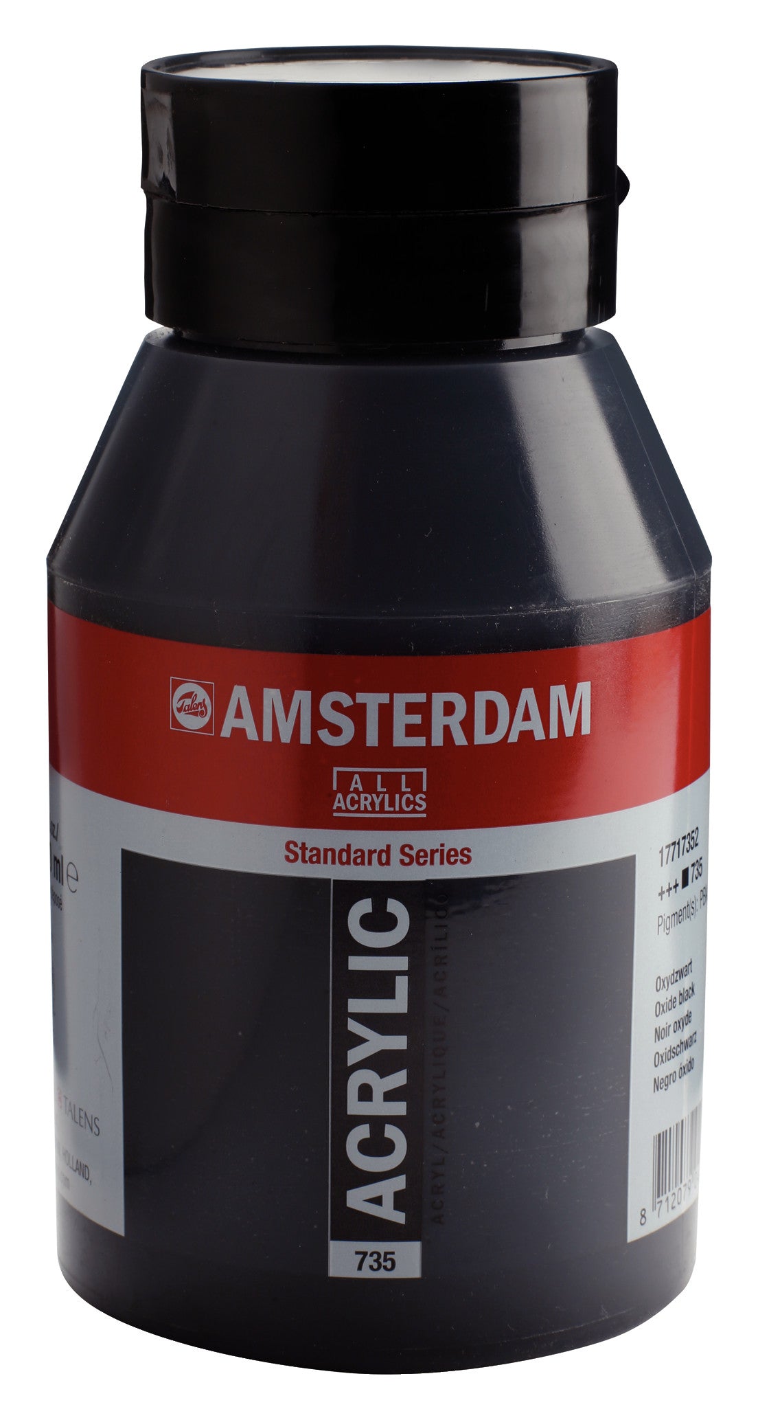 Amsterdam - Standard Series Acrylverf Pot 1000 Ml Oxydzwart 735