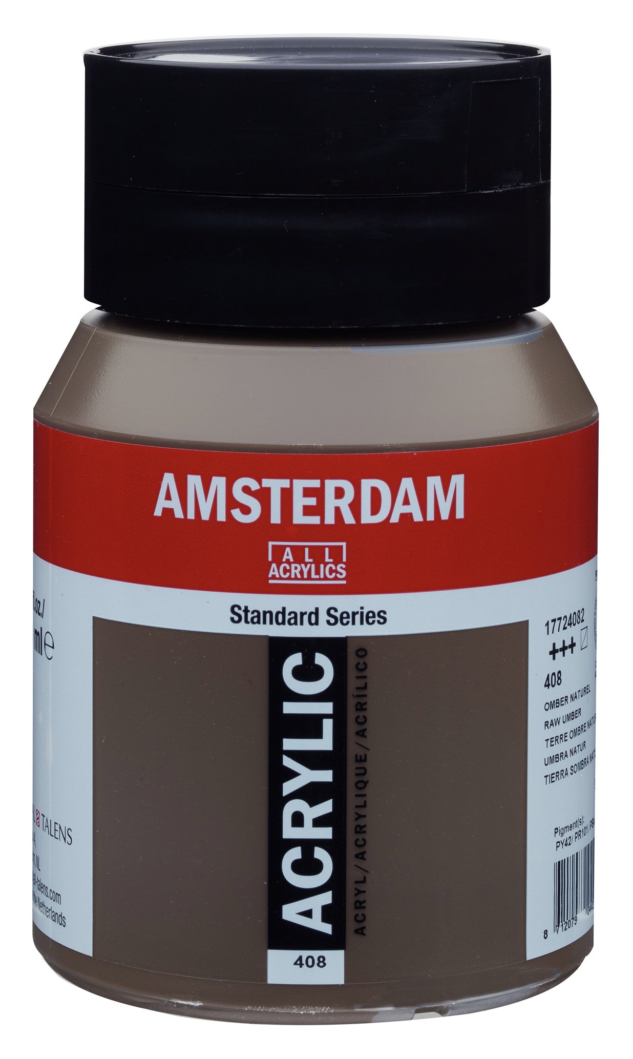 Amsterdam - Standard Series Acrylverf Pot 500 Ml Omber Naturel 408