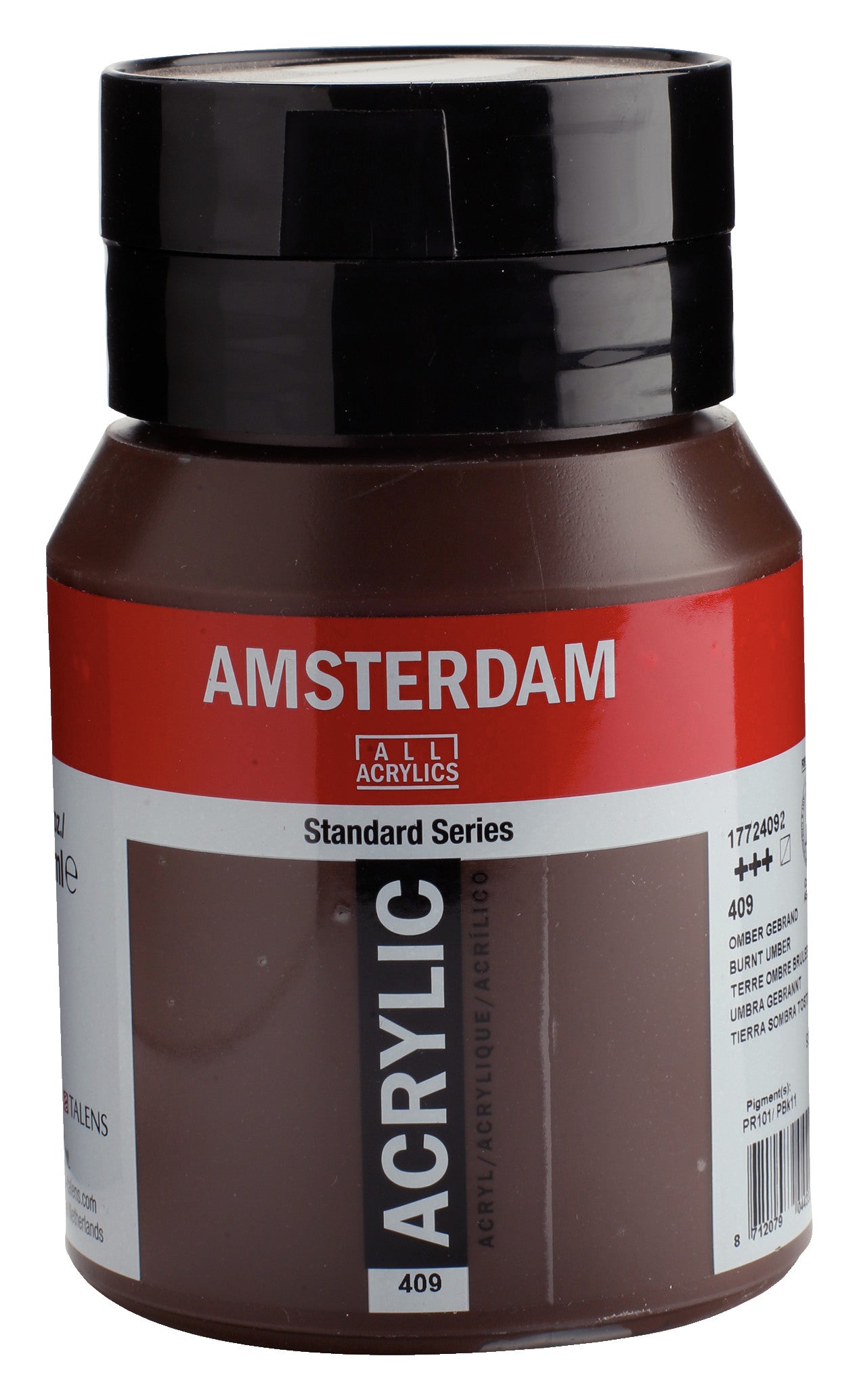 Amsterdam - Standard Series Acrylverf Pot 500 Ml Omber Gebrand 409