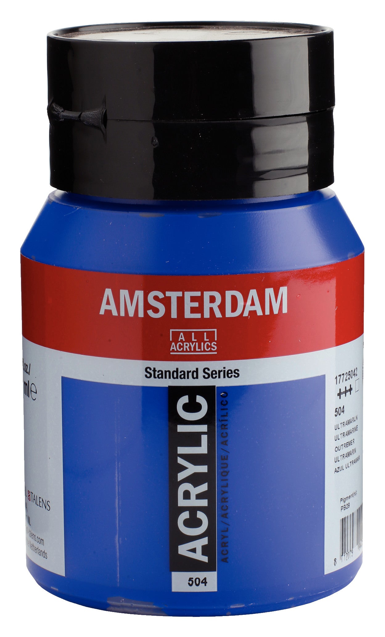 Amsterdam - Standard Series Acrylverf Pot 500 Ml Ultramarijn 504