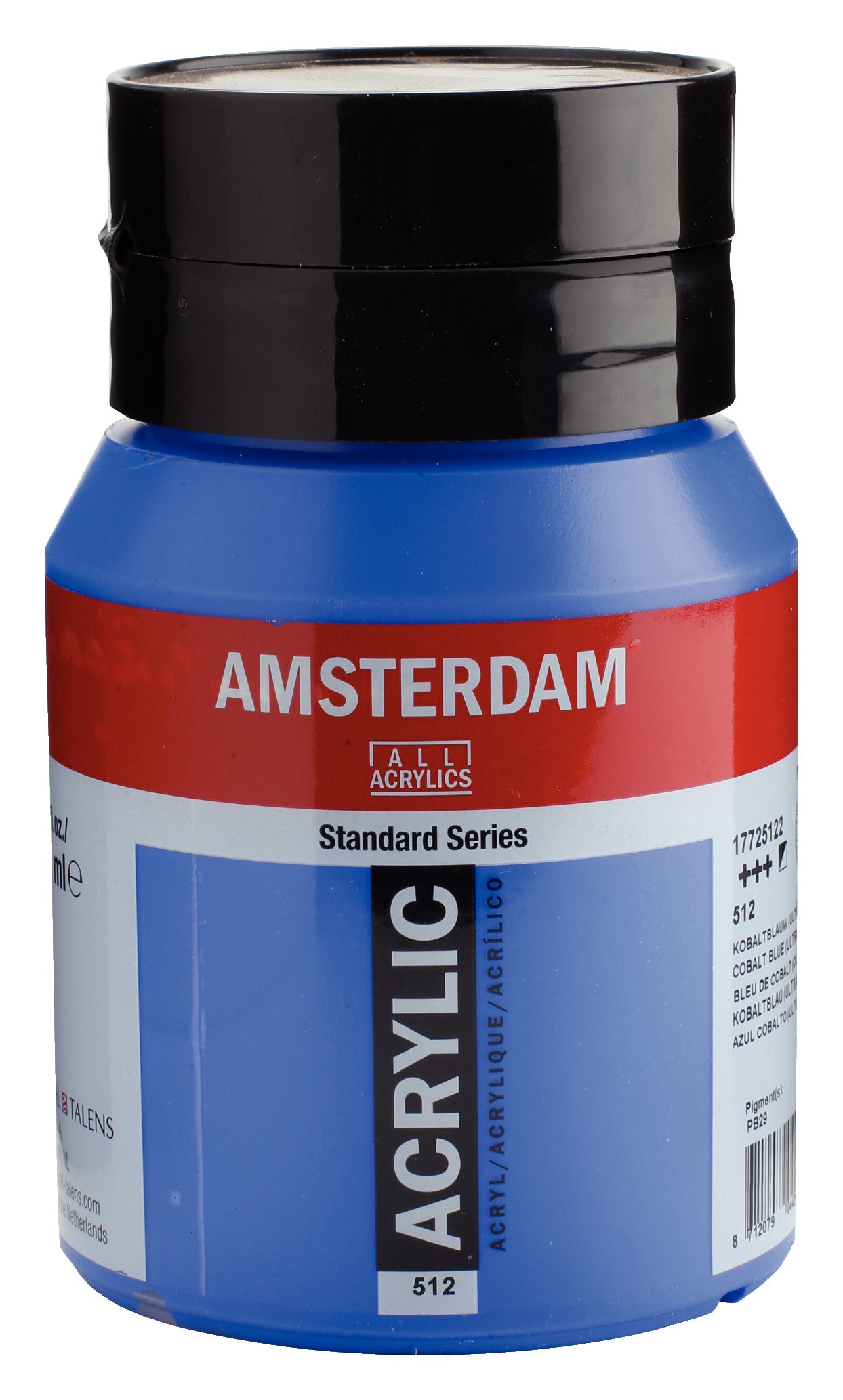 Amsterdam - Standard Series Acrylverf Pot 500 Ml Kobaltblauw (Ultramarijn) 512