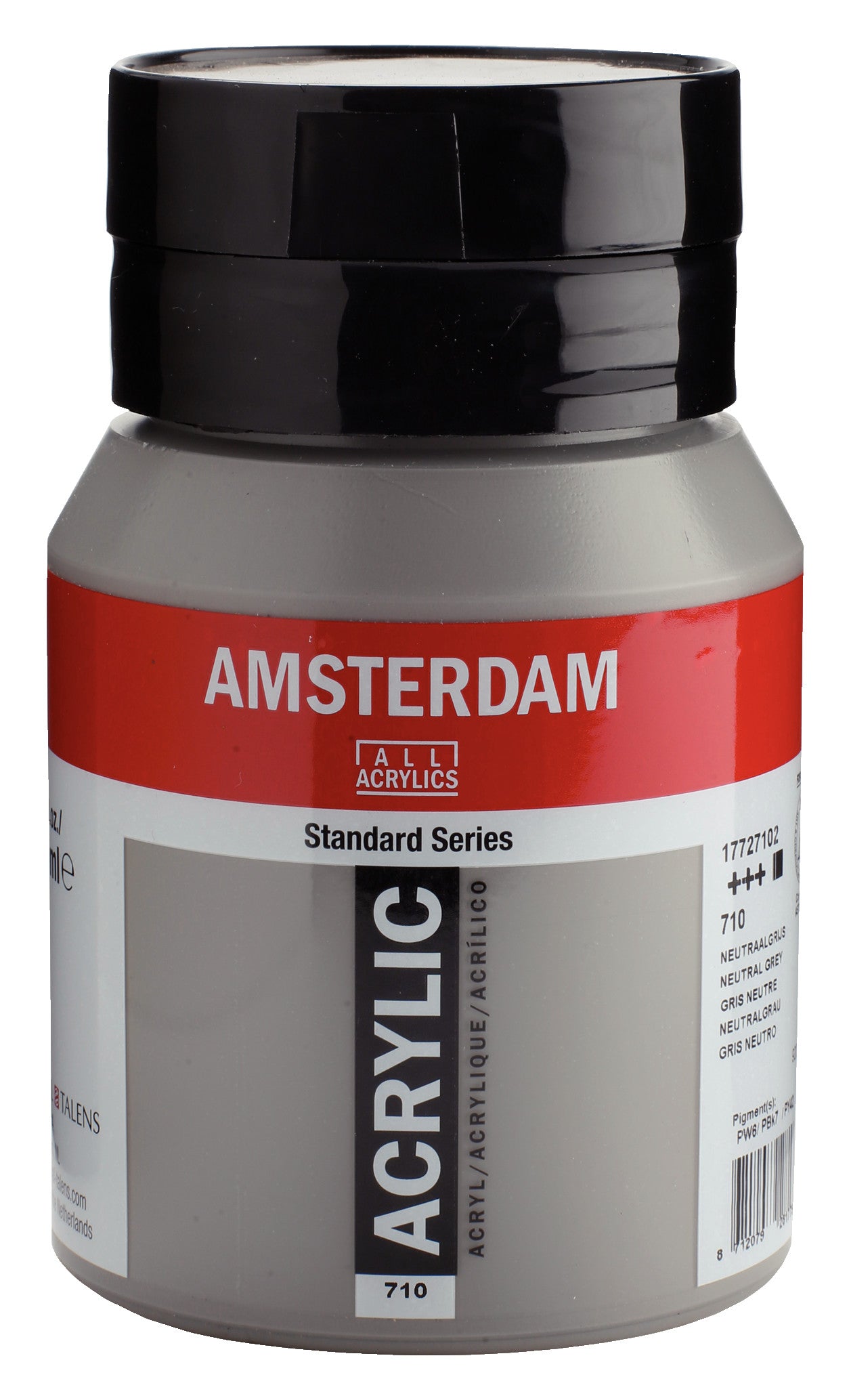Amsterdam - Standard Series Acrylverf Pot 500 Ml Neutraalgrijs 710