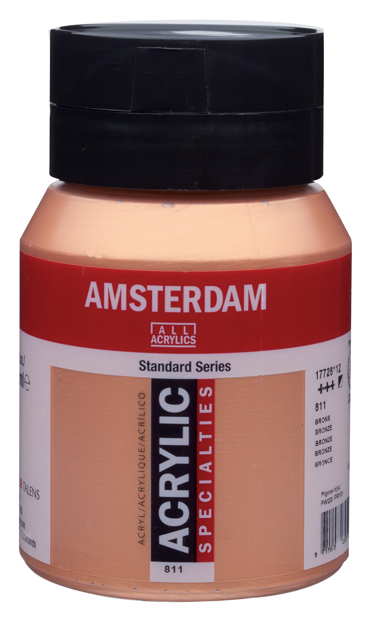 Amsterdam - Standard Series Acrylverf Pot 500 Ml Brons 811