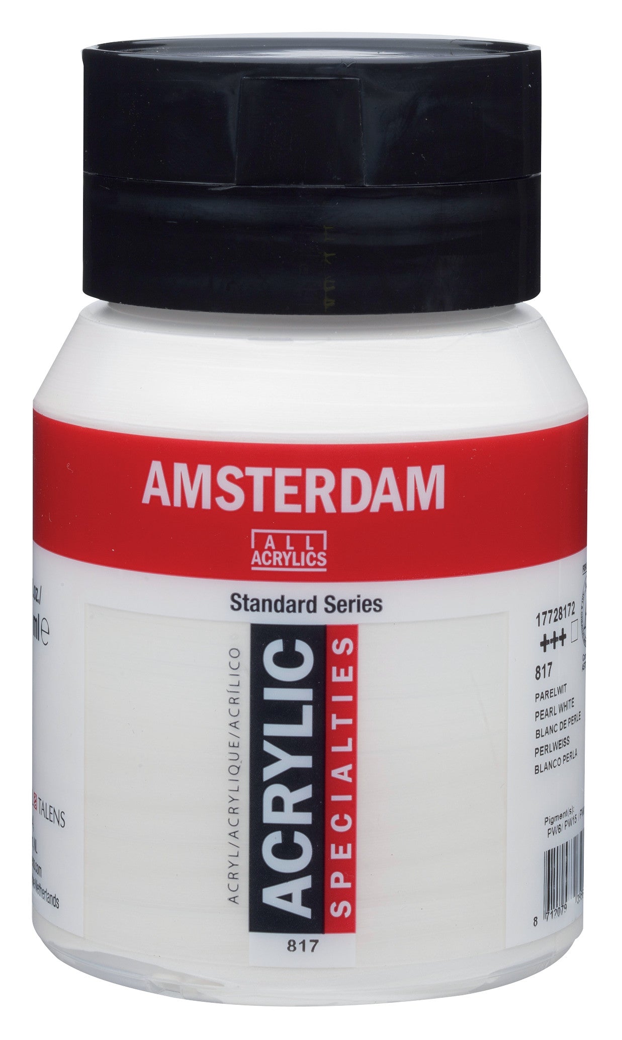 Amsterdam - Standard Series Acrylverf Pot 500 Ml Parelwit 817