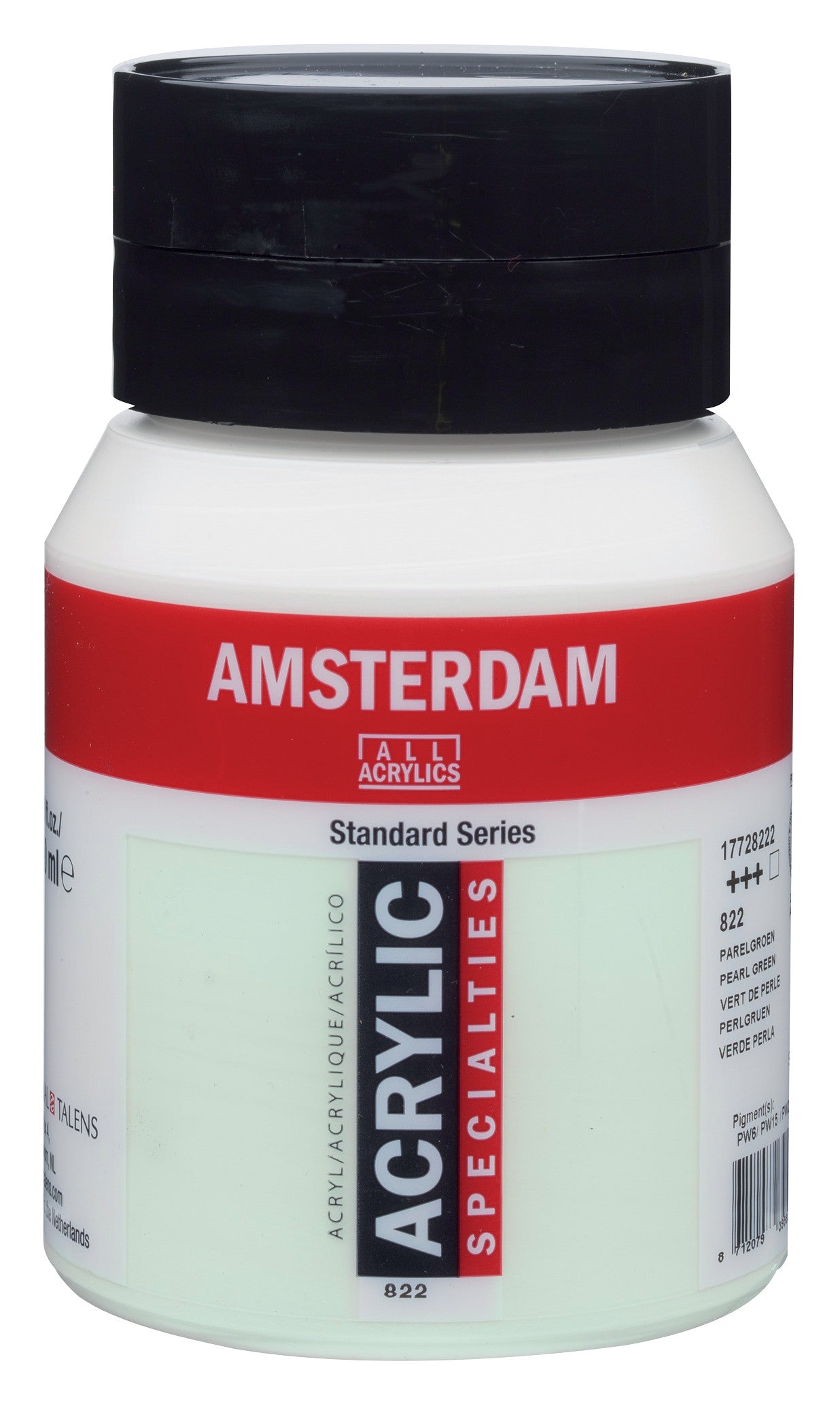 Amsterdam - Standard Series Acrylverf Pot 500 Ml Parelgroen 822