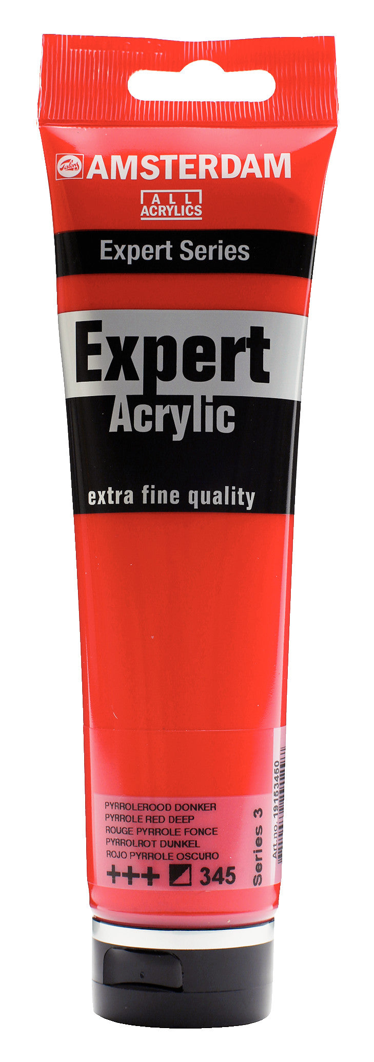 Amsterdam - Expert Series Acrylverf Tube 150 Ml Pyrrolerood Donker 345