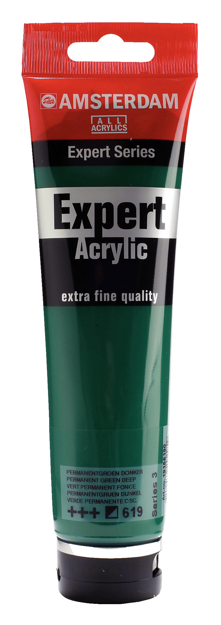 Amsterdam - Expert Series Acrylverf Tube 150 Ml Permanentgroen Donker 619
