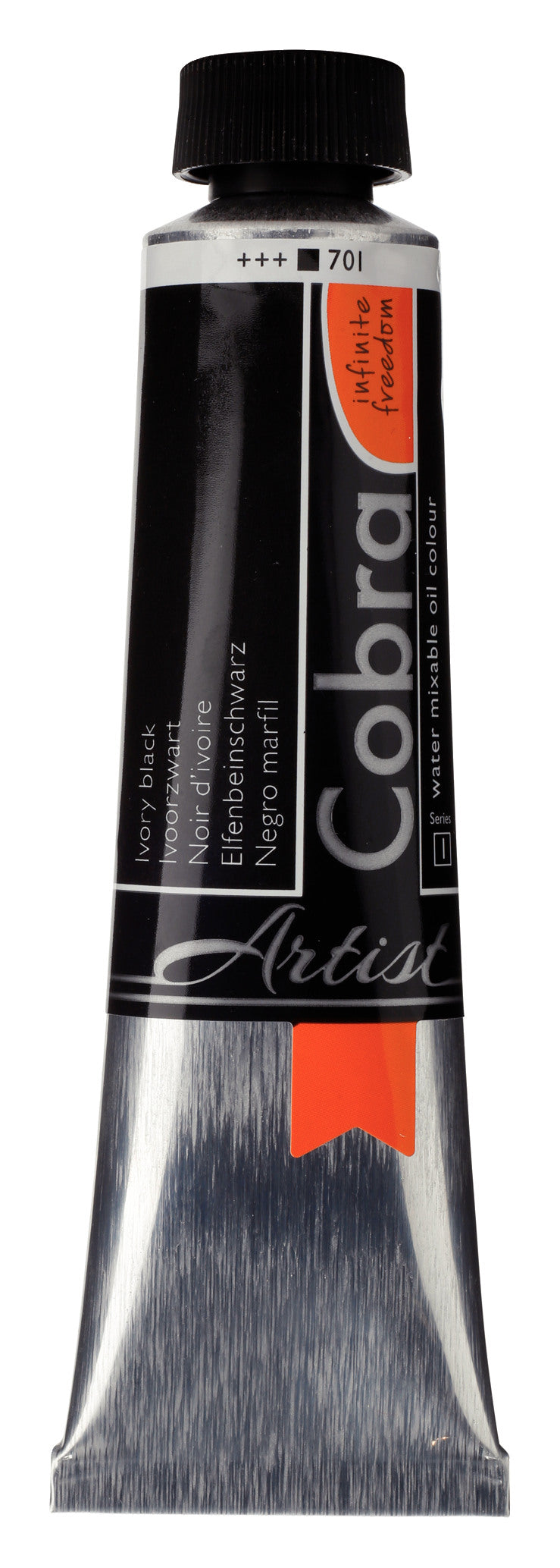 Cobra - Artist Olieverf Tube 40 Ml Ivoorzwart 701