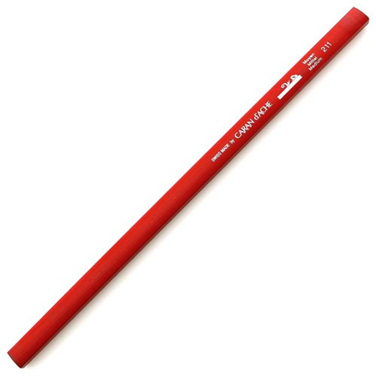 Caran D'Ache - Schrijnwerkerspotlood Medium (Rood) Uv 72