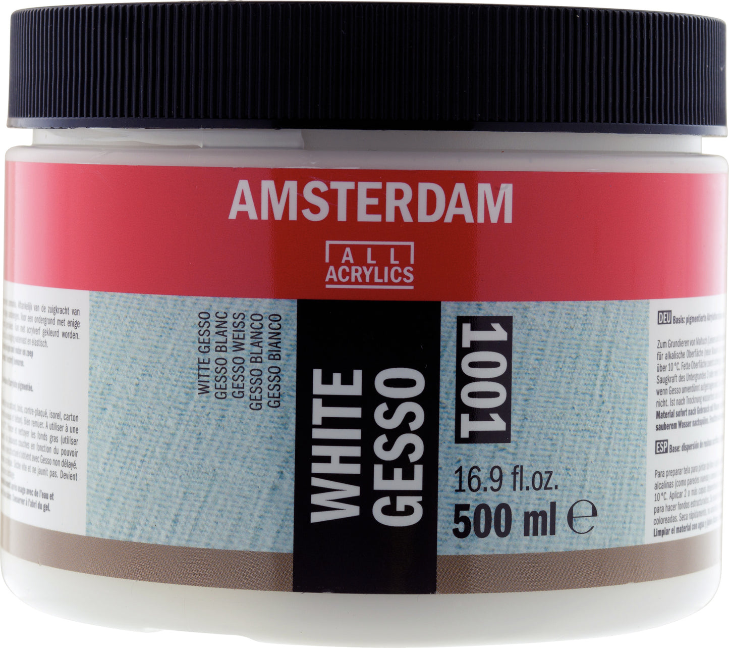 Amsterdam - Wit Gesso 001 Pot 500 Ml