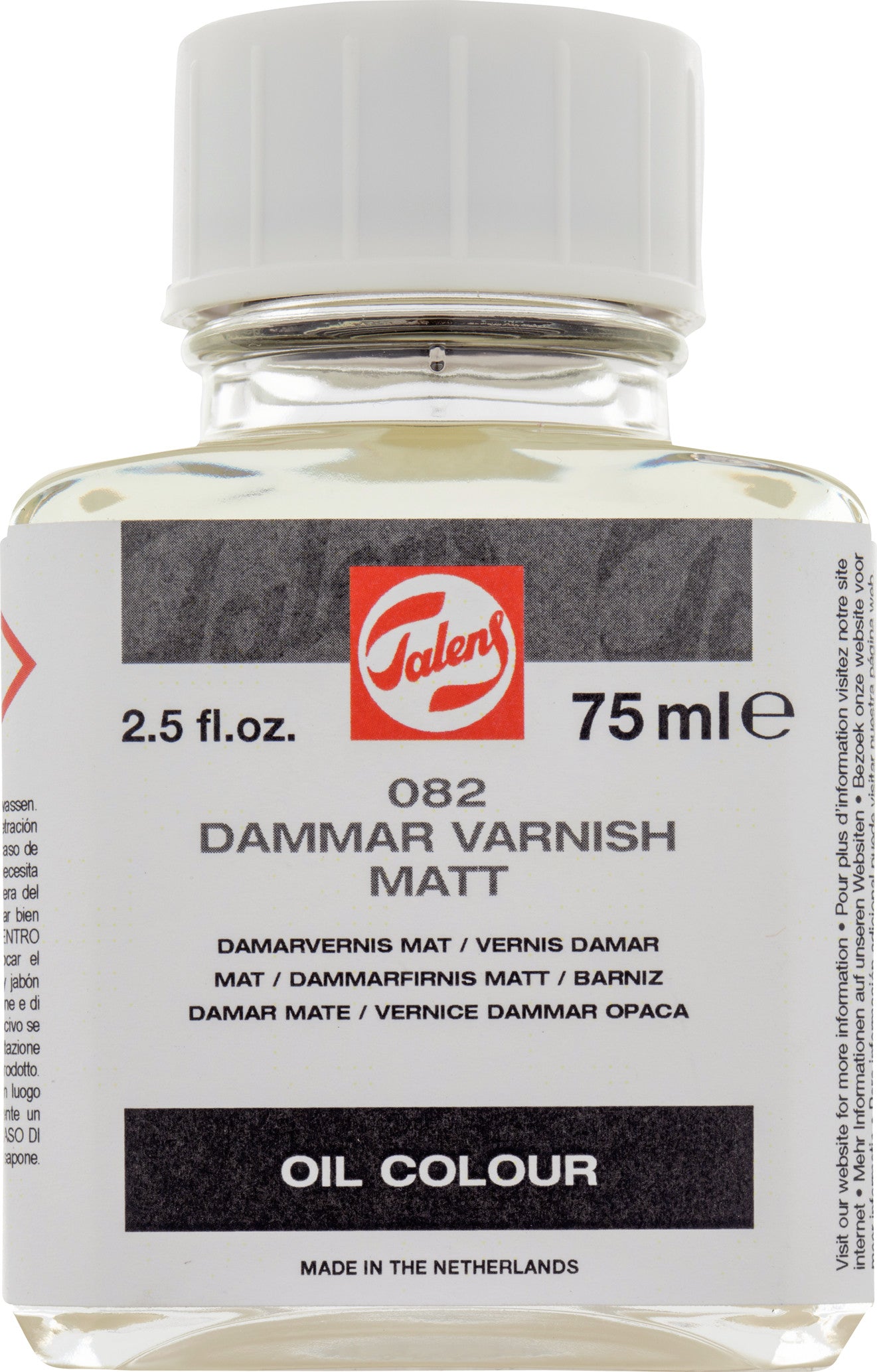 Talens - Damarvernis Mat 082 Fles 75 Ml
