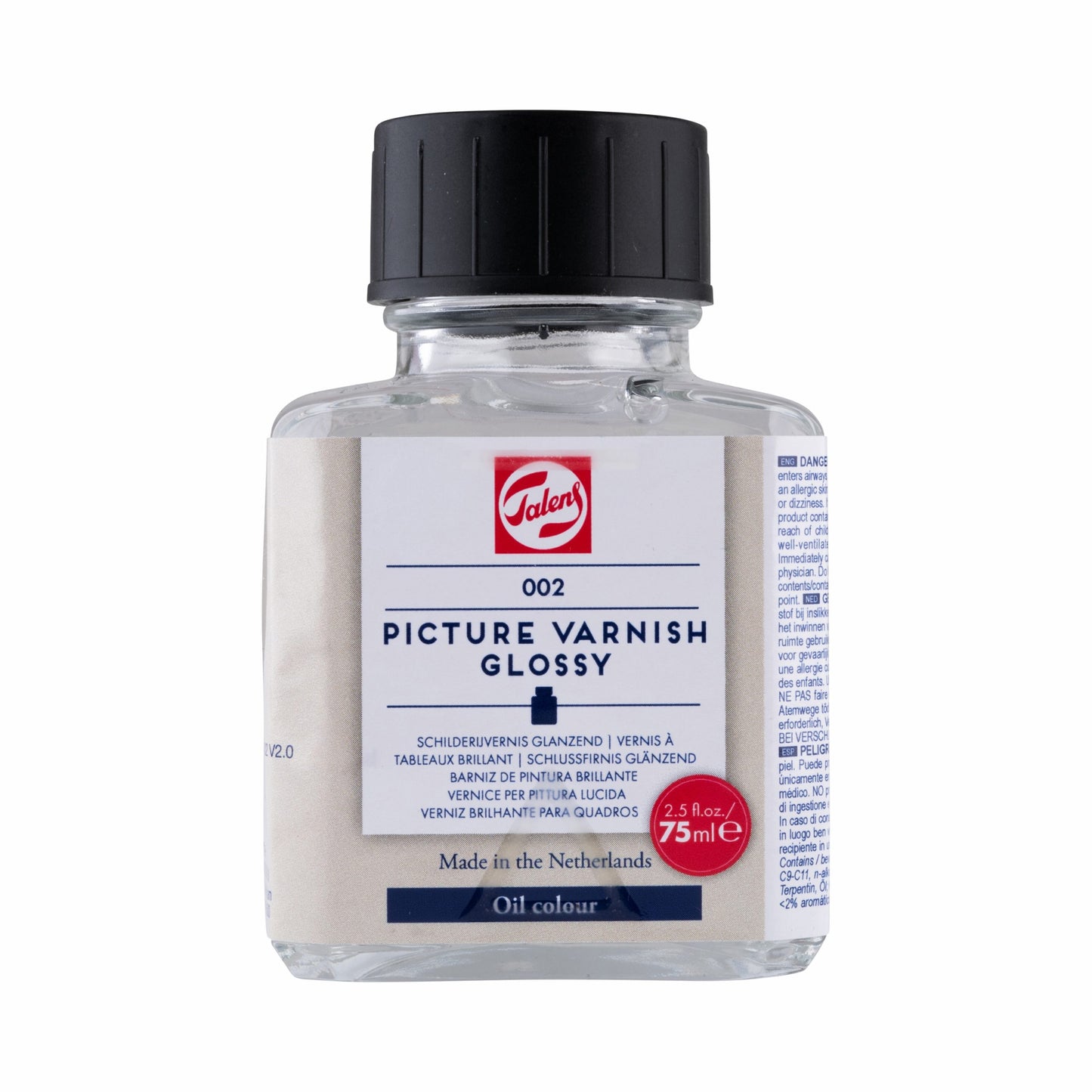 Talens - Schilderijvernis Glanzend 002 Fles 75 Ml