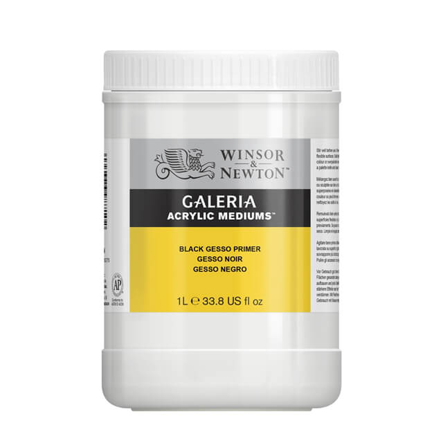 Winsor & Newton - Galeria Zwarte Gesso 1L