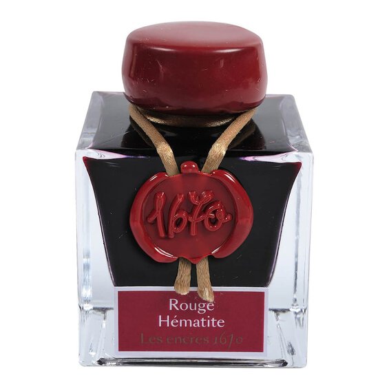 Herbin - 1670 Ink 50 Ml Hematite Red