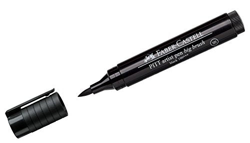 Faber Castell - Tekenstift Fc Pitt Artist Pen Big Brush 199 Zwart