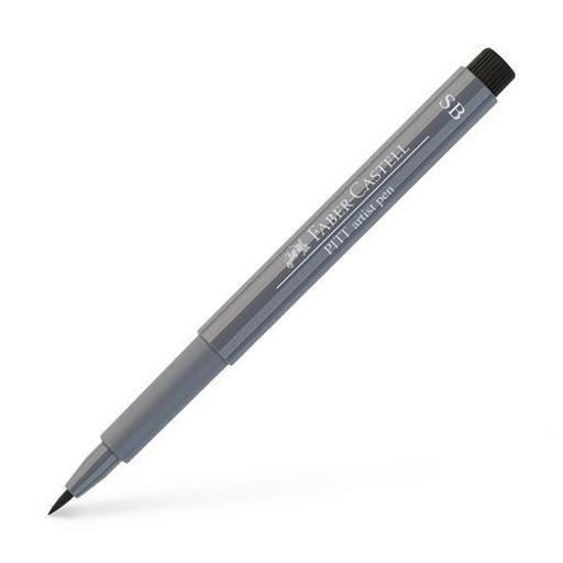 Faber Castell - Tekenstift Fc Pitt Artist Pen Artist Pen Soft Brush 233 Koud Grijs Iv