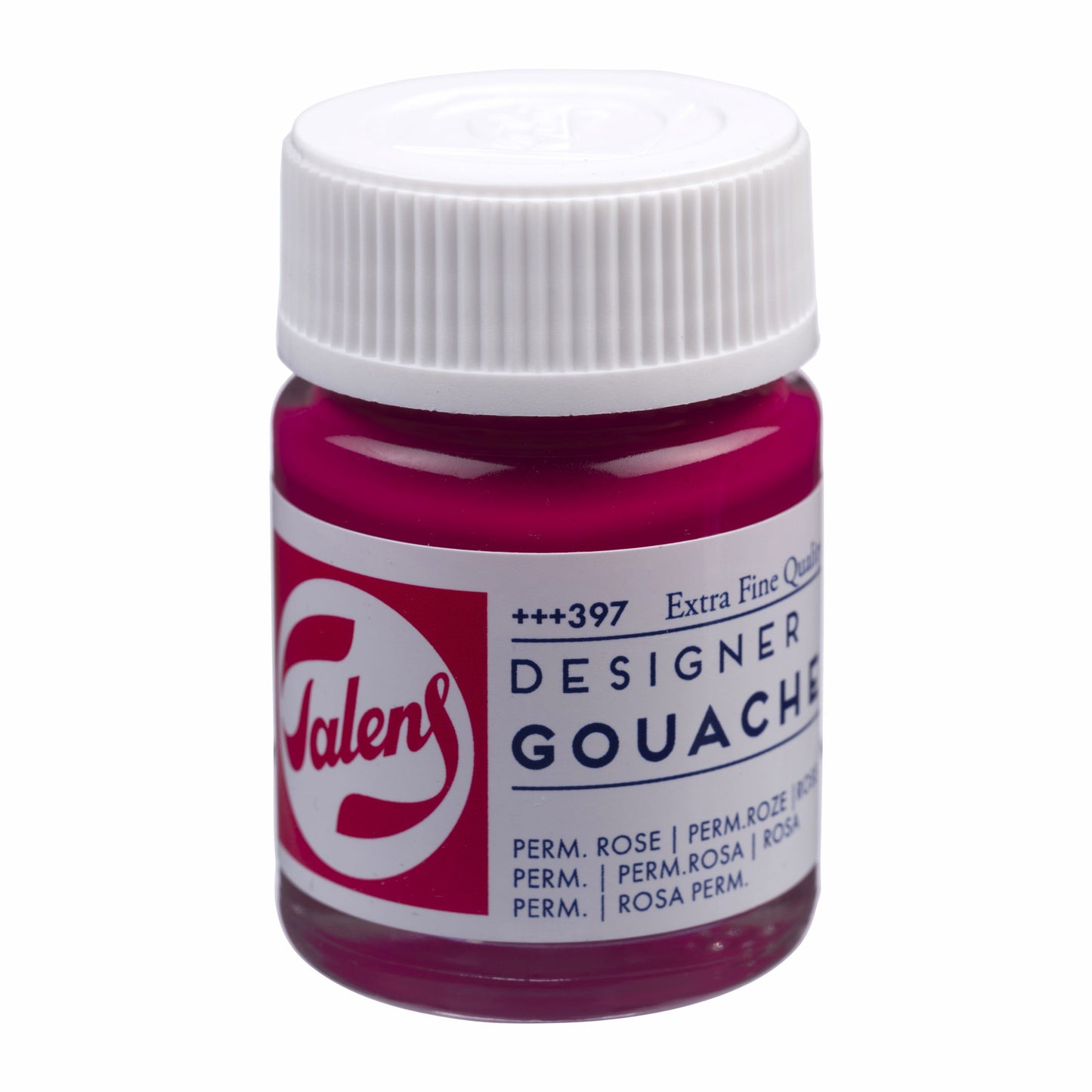 Talens - Gouache Extra Fine Quality Fles 16 Ml Permanentroze (Magenta) 397