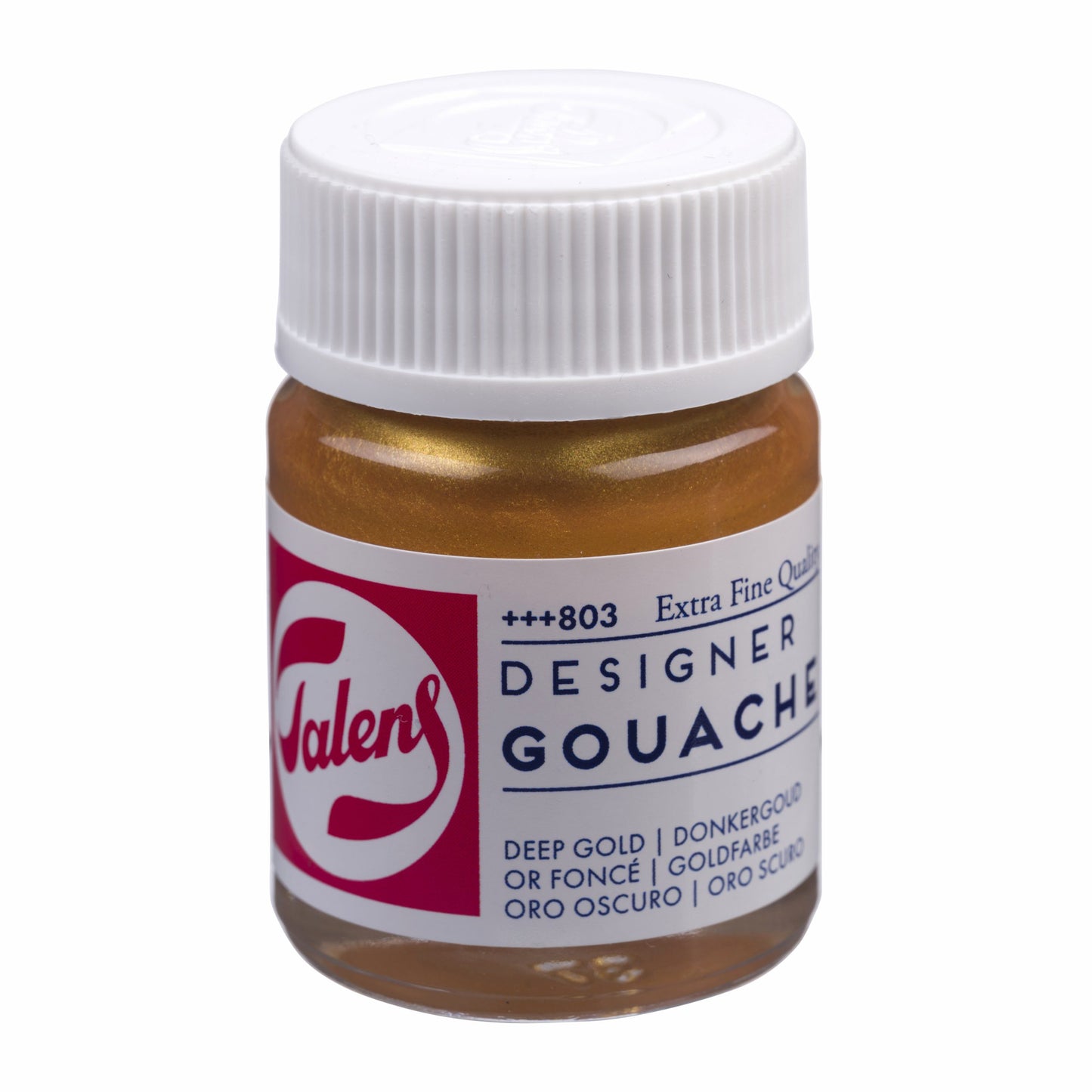 Talens - Gouache Extra Fine Quality Fles 16 Ml Donkergoud 803