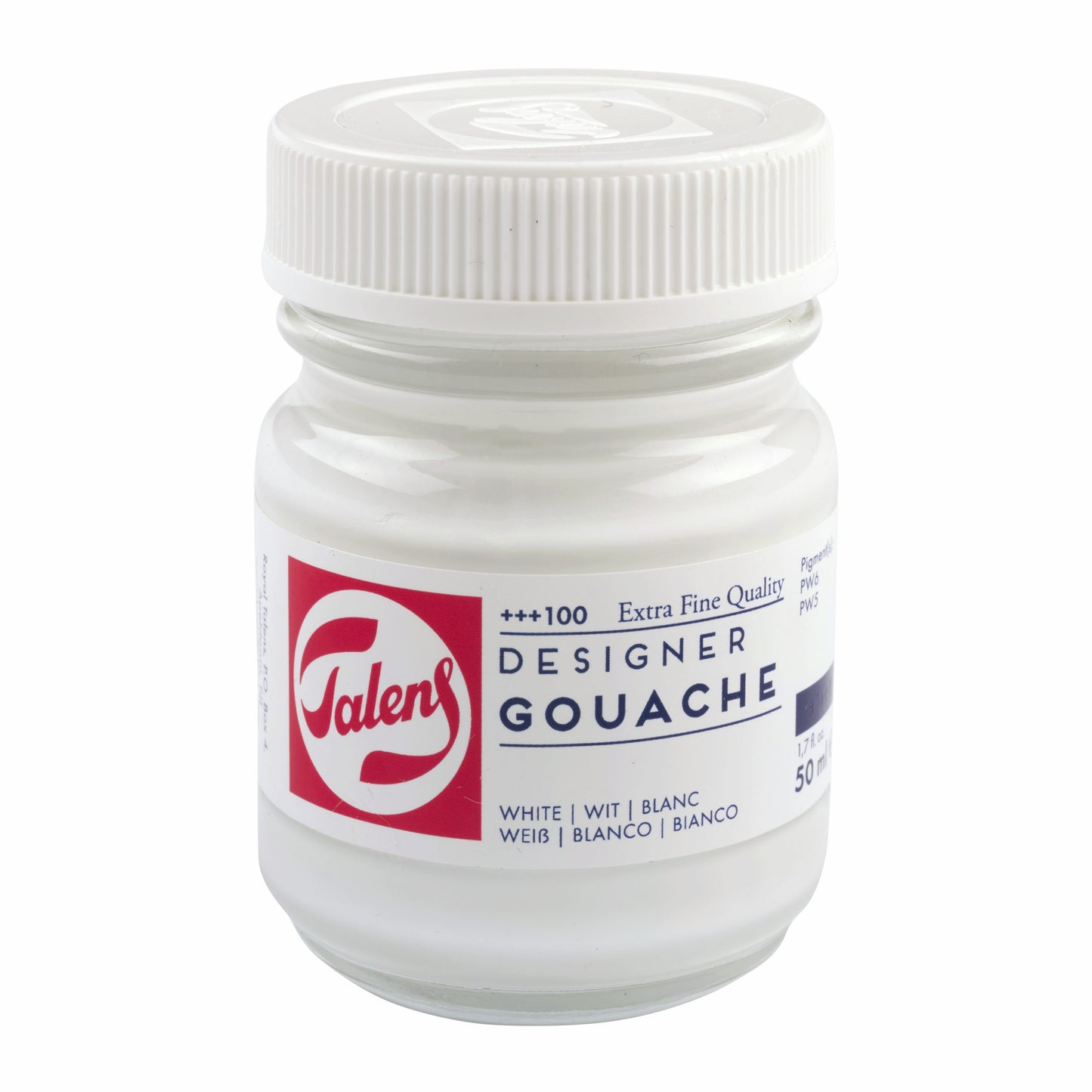 Talens - Gouache Extra Fine Quality Fles 50 Ml Wit 100
